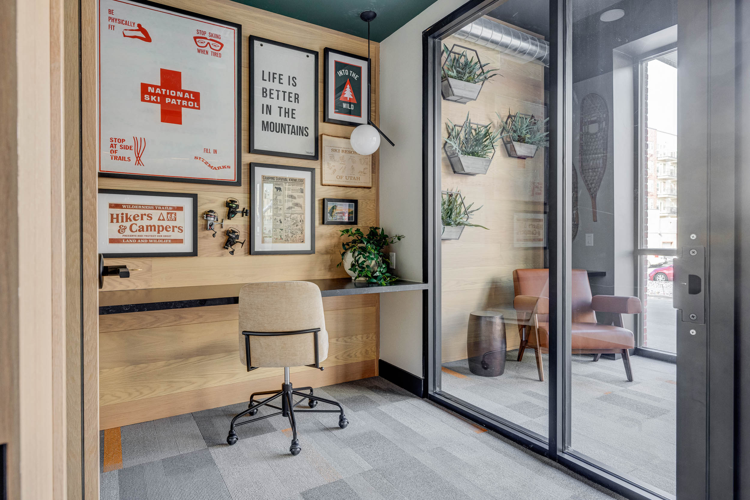 Dedicated co-working space